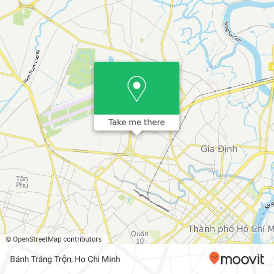 Bánh Tráng Trộn map