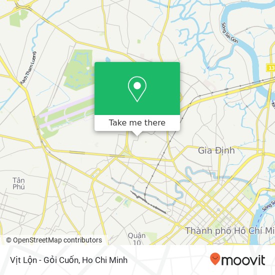 Vịt Lộn - Gỏi Cuốn map