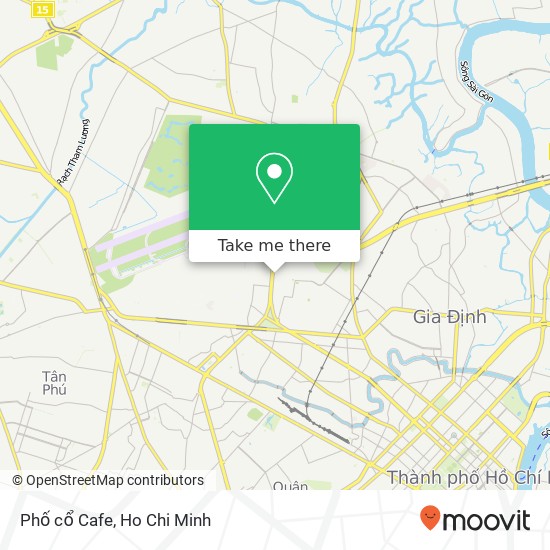 Phố cổ Cafe map