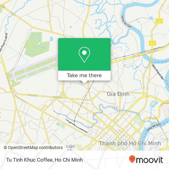 Tu Tinh Khuc Coffee map