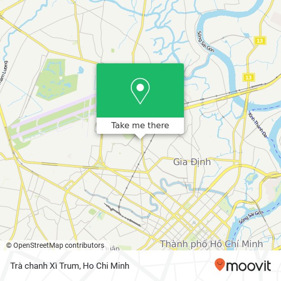 Trà chanh Xì Trum map