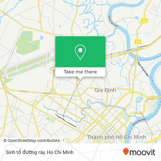 Sinh tố đường rày map