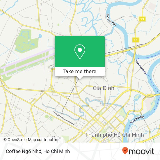 Coffee Ngõ Nhỏ map
