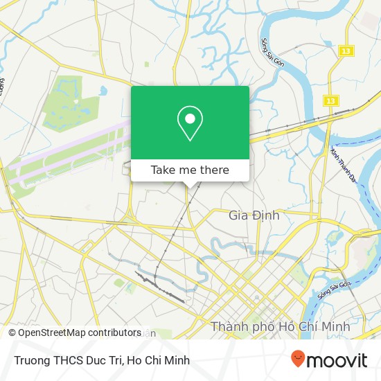 Truong THCS Duc Tri map