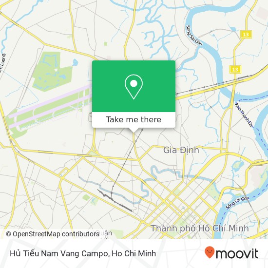 Hủ Tiếu Nam Vang Campo map