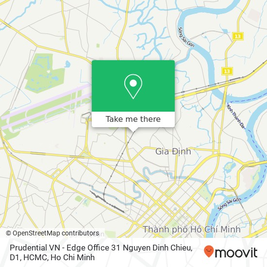 Prudential VN - Edge Office
31 Nguyen Dinh Chieu, D1, HCMC map