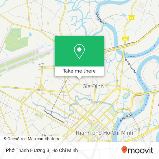 Phở Thanh Hương 3 map