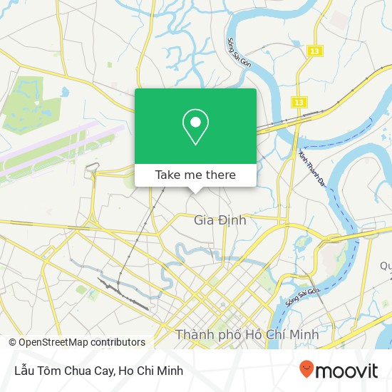 Lẫu Tôm Chua Cay map