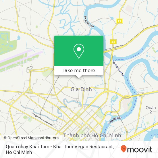 Quan chay Khai Tam - Khai Tam Vegan Restaurant map