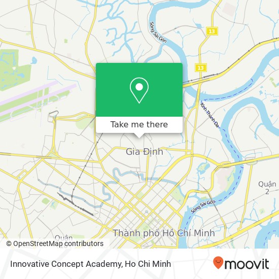 Innovative Concept Academy map