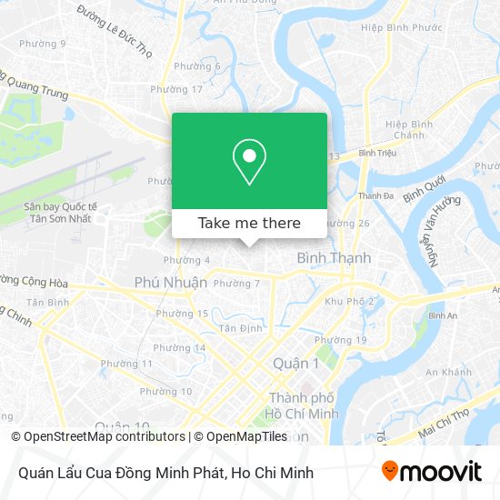 Quán Lẩu Cua Đồng Minh Phát map