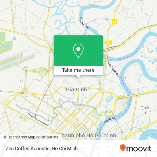 Zen Coffee Acoustic map