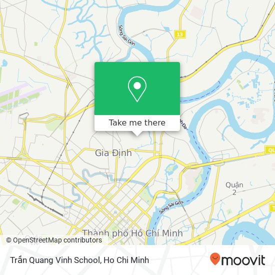 Trần Quang Vinh School map
