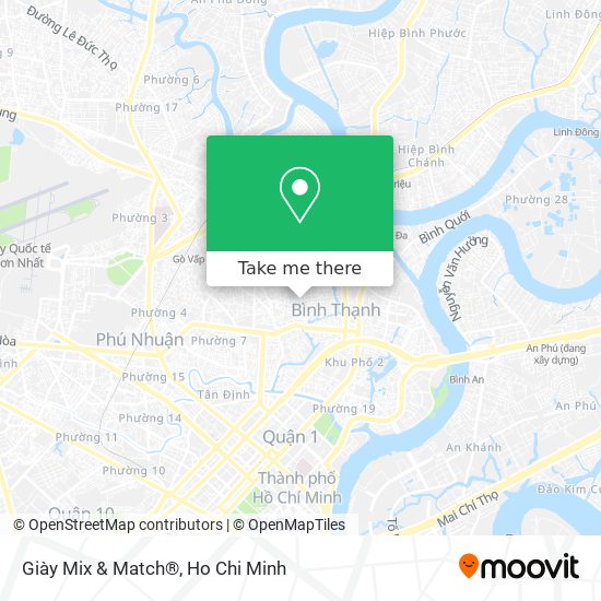 Giày Mix & Match® map