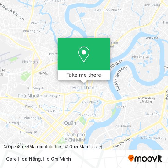 Cafe Hoa Nắng map