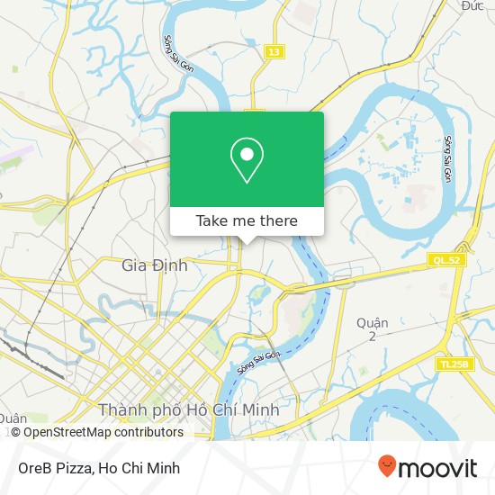 OreB Pizza map