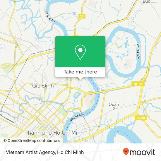 Vietnam Artist Agency map