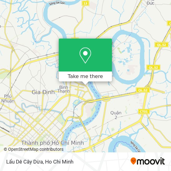 Lẩu Dê Cây Dừa map