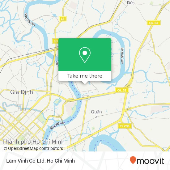 Lâm Vinh Co Ltd map