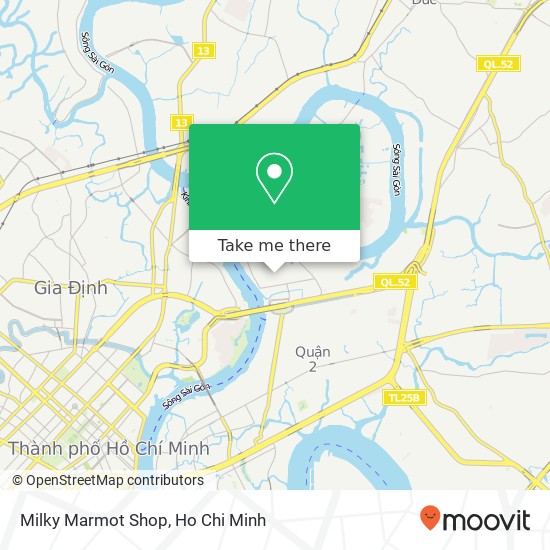 Milky Marmot Shop map