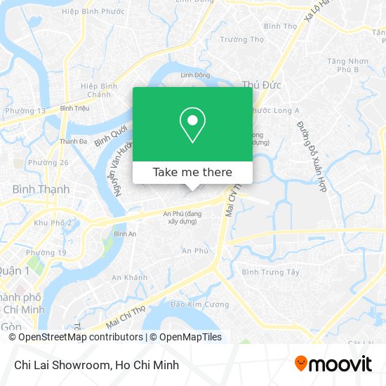 Chi Lai Showroom map
