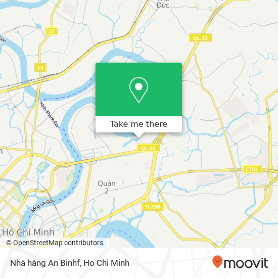 Nhà hàng An Binhf map