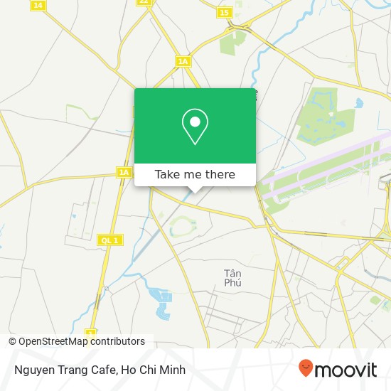 Nguyen Trang Cafe map