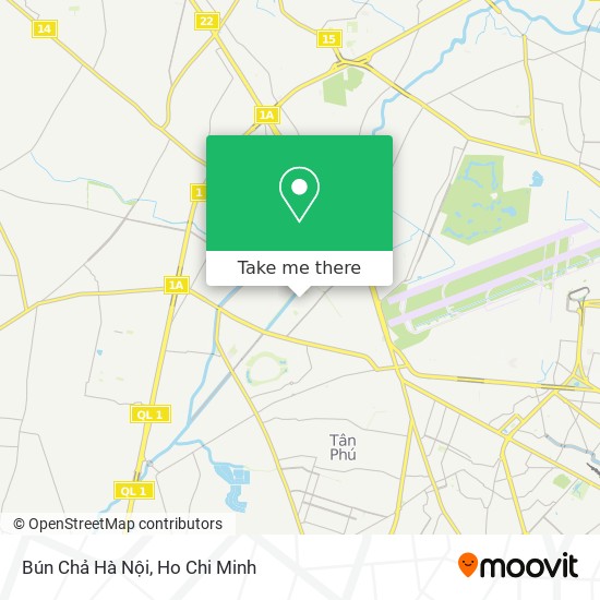 Bún Chả Hà Nội map