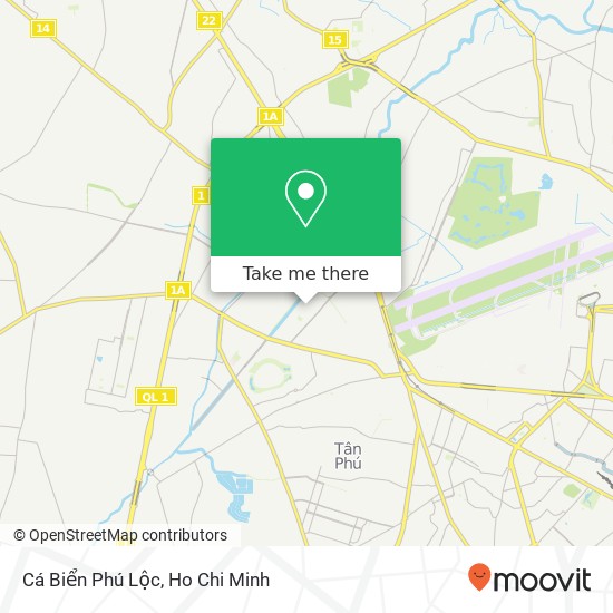 Cá Biển Phú Lộc map