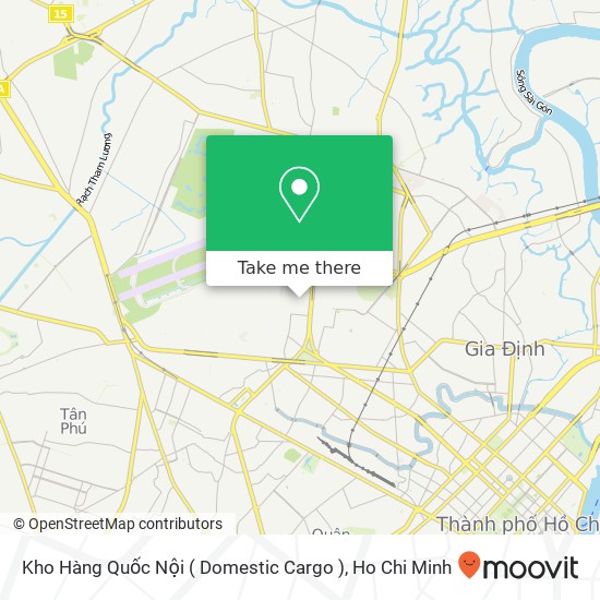 Kho Hàng Quốc Nội ( Domestic Cargo ) map