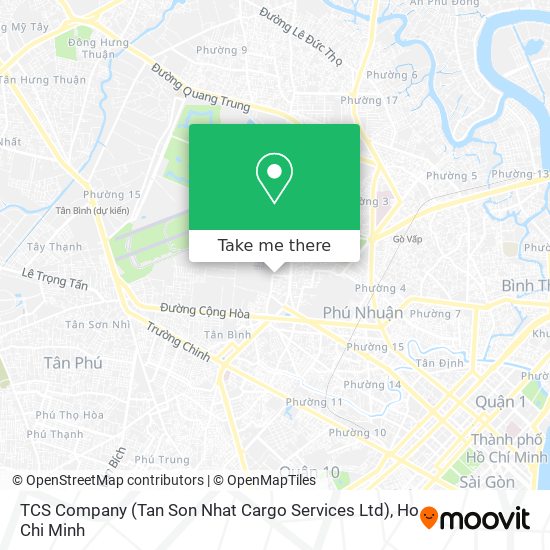 TCS Company (Tan Son Nhat Cargo Services Ltd) map
