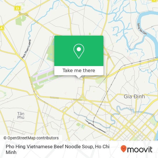 Pho Hing Vietnamese Beef Noodle Soup map