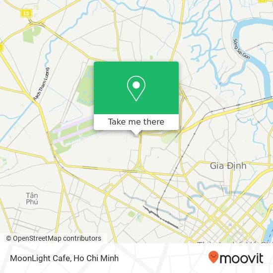 MoonLight Cafe map