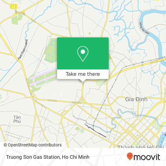 Truong Son Gas Station map