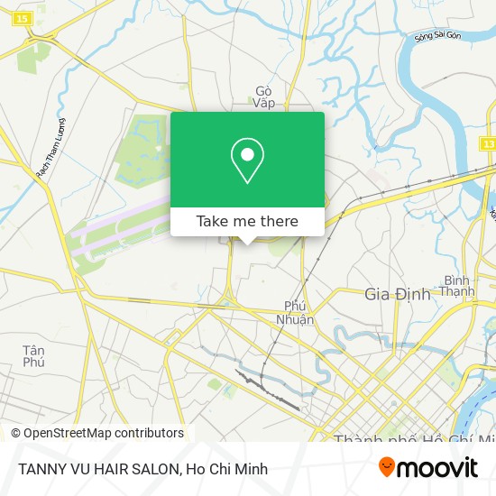 TANNY VU HAIR SALON map