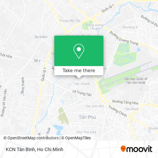 KCN Tân Bình map