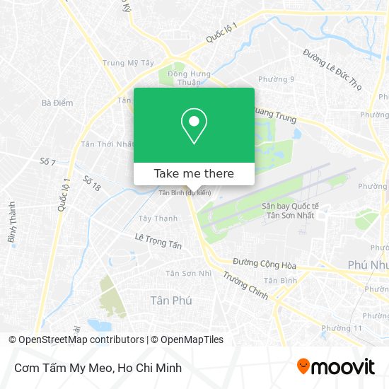 Cơm Tấm My Meo map