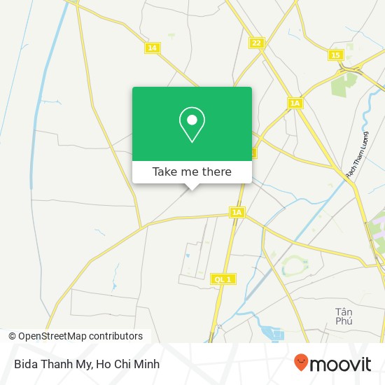 Bida Thanh My map