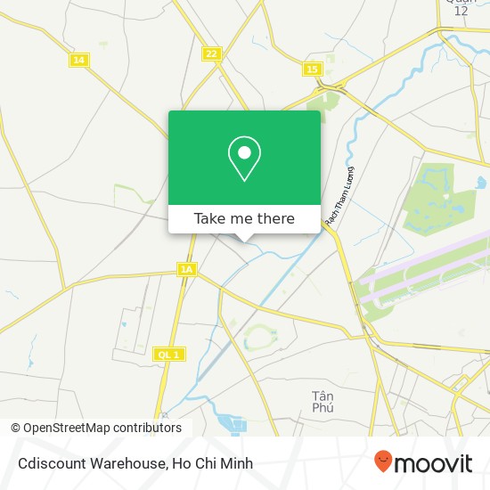 Cdiscount Warehouse map