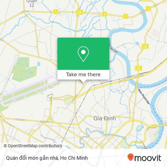 Quán đổi món gần nhà map