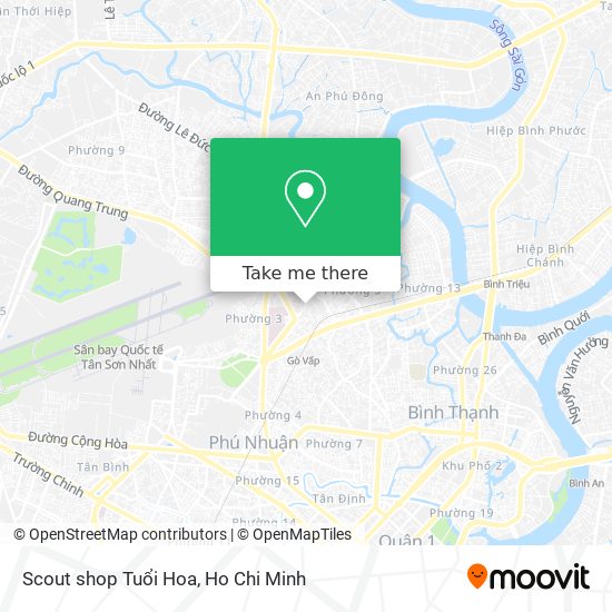 Scout shop Tuổi Hoa map