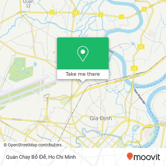 Quán Chay Bồ Đề map