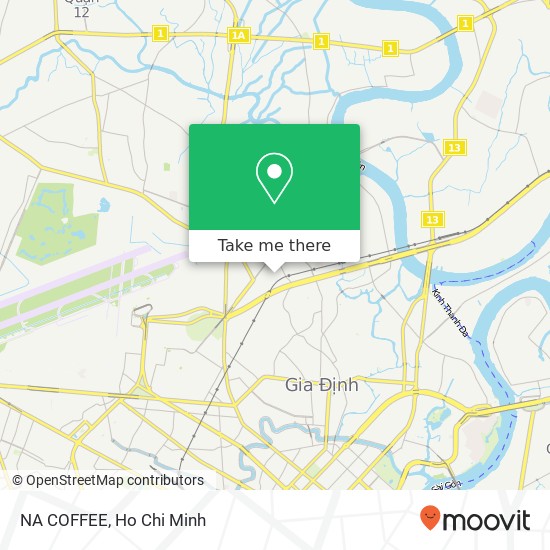 NA COFFEE map