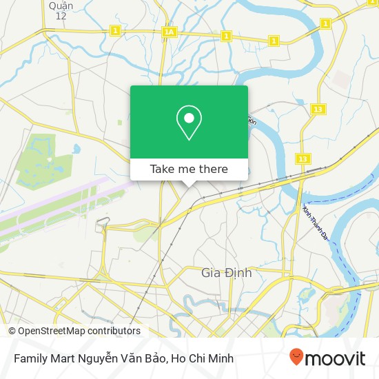 Family Mart Nguyễn Văn Bảo map