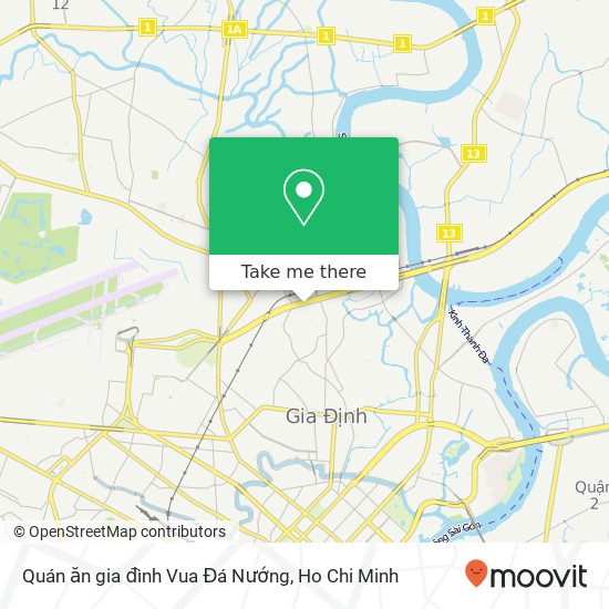 Quán ăn gia đình Vua Đá Nướng map