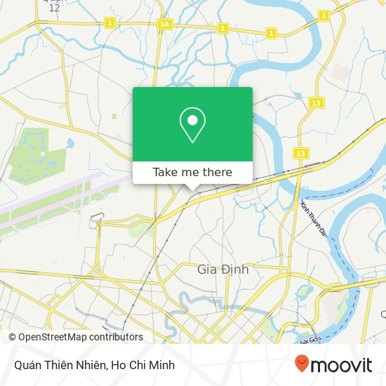 Quán Thiên Nhiên map