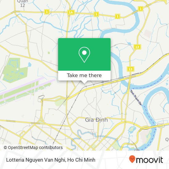 Lotteria Nguyen Van Nghi map