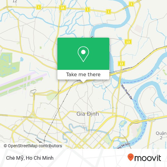 Chè Mỹ map