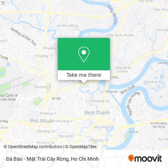 Đá Bào - Mật Trái Cây Rừng map