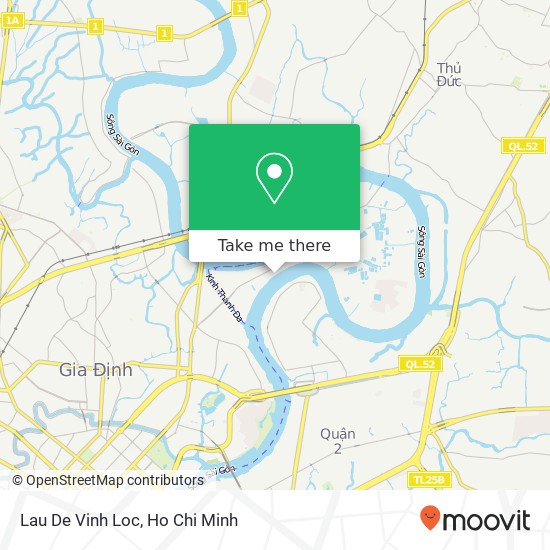 Lau De Vinh Loc map
